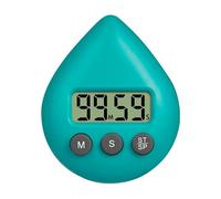Classroom Timer | Waterproof Small Timers Digital - Handy To Carry Portable Timing Tool with Suction Cup and LCD Display | Easy To Install For School, Learning, Kitchen Cooking, Working, and Shower