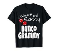 Classy and Sassy Bunco Grammy Grandma Dice Game Ganador Camiseta