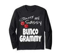 Classy and Sassy Bunco Grammy Grandma Dice Game Ganador Manga Larga