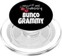 Classy and Sassy Bunco Grammy Grandma Dice Game Ganador PopSockets PopGrip para MagSafe