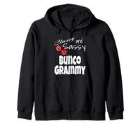 Classy and Sassy Bunco Grammy Grandma Dice Game Ganador Sudadera con Capucha