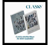 CLASSY - (Set de 2 Versiones) CLASSY RE:BOOT [TEAR DROP] 4º Mini Álbum K-POP