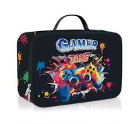 Clastyle Bolsa Termica Porta Alimentos Bebe 3D Bolsa Almuerzo Infantil Niños Portátil Bolsa Comida para Viaje Picnic Guarderia,Mando para Jugadores
