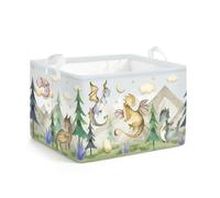 Clastyle Cesto Ropa Sucia Infantil Cajas Almacenaje Ropa Juguete Niño | 21L, Cestas Almacenaje para Juguetes Ropa Libros, Impermeable, Plegable, Capacidad Carga 25 Kg, Dormitorio, Baño