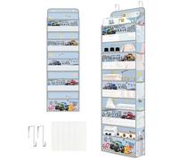 Clastyle Organizador para colgar sobre la puerta del coche, organizador de almacenamiento para ropa de niños, pañales, juguetes, armario, estante para colgar en la puerta, almacenamiento para