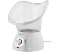 Clatronic 2en1 sauna facial e inhalador | vaporizador facial incl. accesorio de aroma e inhalador | para cuidado facial cosmético e inhalación | dosificación de vapor a demanda | GS 3656