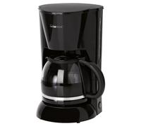 Clatronic Cafetera Cafetera automática para 12-14 tazas (aprox. 1,5 litros) | Cafetera de filtro con sistema antigoteo y filtro extraíble | 900 W | KA 3473 negro