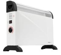 Clatronic® Convector | Calor móvil | Calefactor eléctrico con 3 posiciones de calor | Calefactor con termostato | hasta 40 metros cuadrados|Convector con protección contra sobrecalentamiento|KH 3077 N
