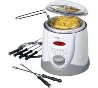 Clatronic ffr 2916 sencillo 1 l independiente 900 w freidora gris, bla