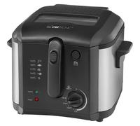 Clatronic FR 3649 Freidora 2.5L 1600W Negro/Plata
