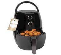 Clatronic® Freidora de aire caliente para preparaciones sin aceite ni grasa | Airfryer 3,6L | con termostato regulable (80°C - 200°C) y temporizador | 1350W | FR 3780 H