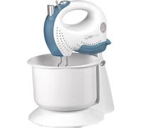 Clatronic HMS 3320 - Batidora amasadora, recipiente giratorio con capacidad 2 litros, 250 W, color blanco
