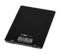 Clatronic KW 3626 Báscula de Cocina Digital, 5 kg Pasos 1 g, función Tara, Negro