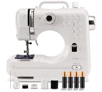 Máquina de coser semiautomática Clatronic NM 3795 12 programas 7,2W blanca