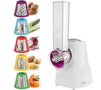 Clatronic Me 3604 Robot De Cocina Multi Express Para Cortar Y Rallar, Blanco