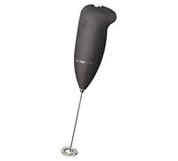 Clatronic Espumador de leche MS3089 – carcasa blanda, varillas de acero inoxidable, 2x AA – Negro