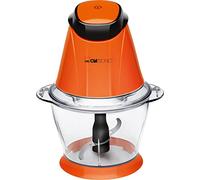 Clatronic MZ 3579 - Picadora multiusos, capacidad 1 l, función pica-hielo, 250 W, color naranja