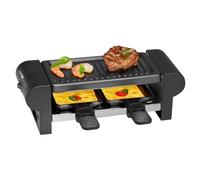 Clatronic RG 3592 - Raclette grill, 2 personas, 350 W, color negro