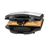 Clatronic ST 3628 Sandwichera 2 sandwiches, antiadherente, acero inox. 750 W