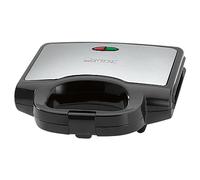 Clatronic ST 3778 sandwich maker 750 W Black, Stainless steel