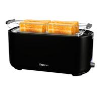Clatronic TA3802-Negro - Tostadora de pan con 2 ranuras 1400 W, color negro
