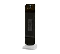 Clatronic® Ventilador calefactor con elemento calefactor cerámico PTC | Ventilador calefactor cerámico 2000W & 1300W | con panel de control táctil con sensor | Temperatura ambiente ajustable | HL 3763