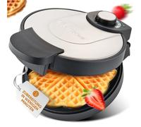 Clatronic Gofrera WA 3492 1000 W negro-inox