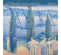 Debussy : Oeuvres de jeunesse et pièces tardives pour piano. Osborne.