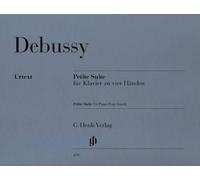Claude debussy : petite suite - pour piano a 4 mains - for piano four-hands: Instrumentation: Piano, 4-hands