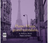 Claude Debussy Piano Music Grand-mondain, By Debussy, Ravel, Dukas and Sati (CD)