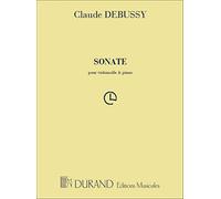 Claude Debussy: Sonata For Cello & Piano. Partituras para Cello, Acompañamiento de Piano