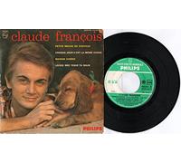 Claude François - CLAUDE FRANÇOIS petite mèche de cheveux/chaque jour c'est la même chose EP 1964 Philips