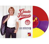 Claude François - Les Inédits Vol. 9 - 25cm Tricolore (Rouge, Violet & Jaune) [Vinilo]