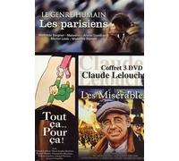 Claude Lelouch - Coffret n° 3 (3 DVD) [Francia]