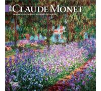 Claude Monet 2026 7 X 14 Inch (Hanging) Monthly Mini Wall Calendar English/French Bilingual