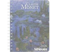 Claude Monet 2026 - Diary - Buchkalender - Taschenkalender - Kunstkalender - 16,5x21,6: Diary
