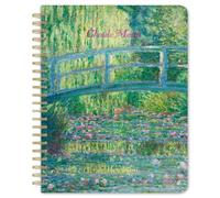 Claude Monet 2027 6 X 7.75 Inch Weekly Desk Planner Foil Stamped Cover
