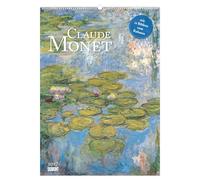 Claude Monet 2027: Kunstkalender 50x70 cm mit 12 Meisterwerken des Impressionismus und sprachneutralem Kalendarium