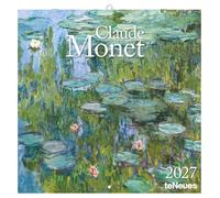 Claude Monet 2027: Wandkalender 30x30 cm (30x60 cm geöffnet), Kunstkalender mit Meisterwerken des Impressionismus