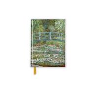 Claude Monet: Bridge over a Pond of Water Lilies 2025 Luxury Pocket Diary Planner - Week to View
