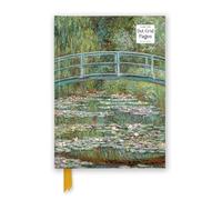 Claude Monet: Bridge over a Pond of Water Lilies (Foiled Dot Grid Journal) (Flame Tree Dot Grid Notebooks)
