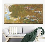 Claude Monet - Kit de pintura por números para adultos, el estanque de nenúfares de agua 1917-19 para adultos, kits de pintura para adultos, regalos de arte, manualidades para decoración del hogar