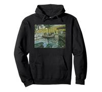 Claude Monet La Grenouillere Sudadera con Capucha