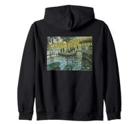 Claude Monet La Grenouillere Sudadera con Capucha