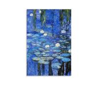 Claude Monet - Pinturas decorativas impermeables y resistentes a las manchas, pósteres de alta definición, adecuados para múltiples escenarios en salas de estar, dormitorios y oficinas, estilo sin