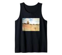 Claude Monet Poppy Field (Near Argenteuil) Camiseta sin Mangas