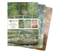 Claude Monet Set of 3 Standard Notebooks (Standard Notebook Collection)