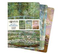 Claude Monet Set of 3 Standard Notebooks (Standard Notebook Collection)
