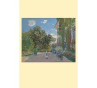 Claude Monet "The Artist’s House at Argenteuil" Art Notebook For scrapbooking and writing about your travels and great gift for your friends and family!