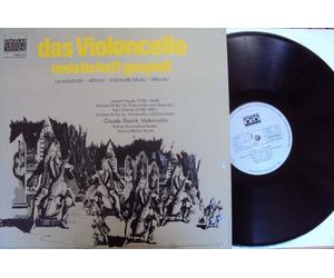 Claude Starck, Helmut Müller-Brühl - Das Violoncello meisterhaft gespielt. Konzert für Violoncello und Streicher und Konzert für Violonello und Orchtester. Claude Starck, Helmut Müller-Brühl Stereo